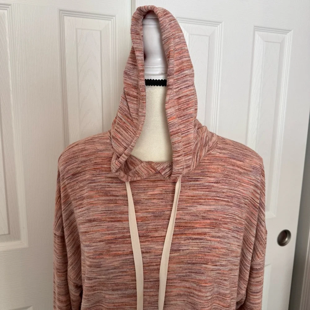Loft Outlet Lounge Hooded Drawstring Lightweight Sweater Size L #2139